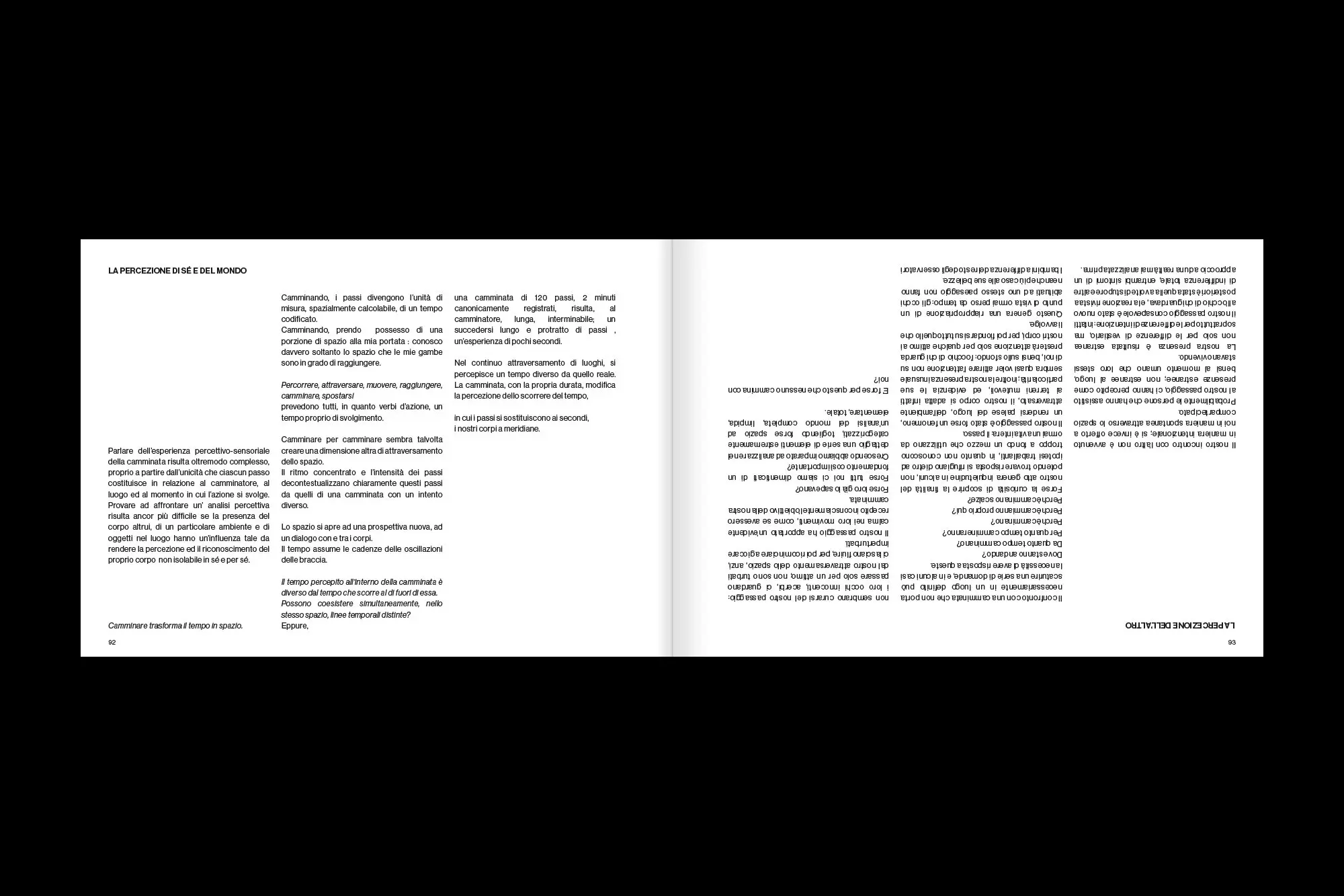 Un libro senza nome per passi senza fine
