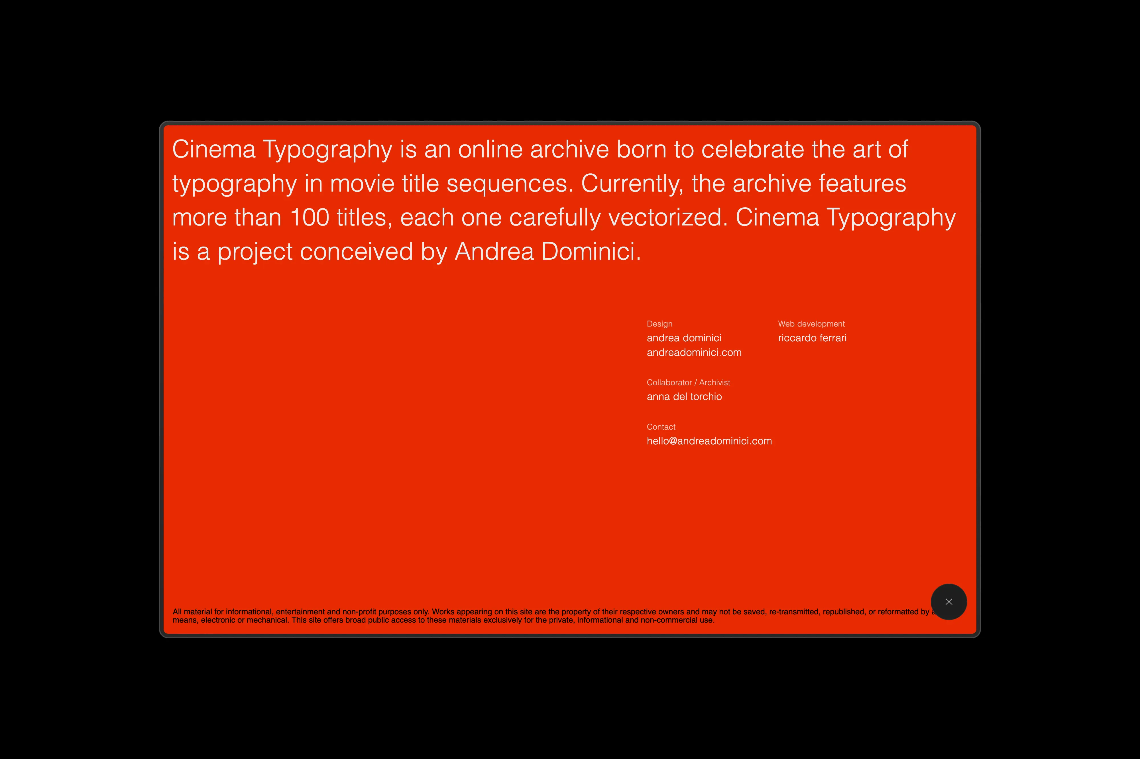 Cinema Typography