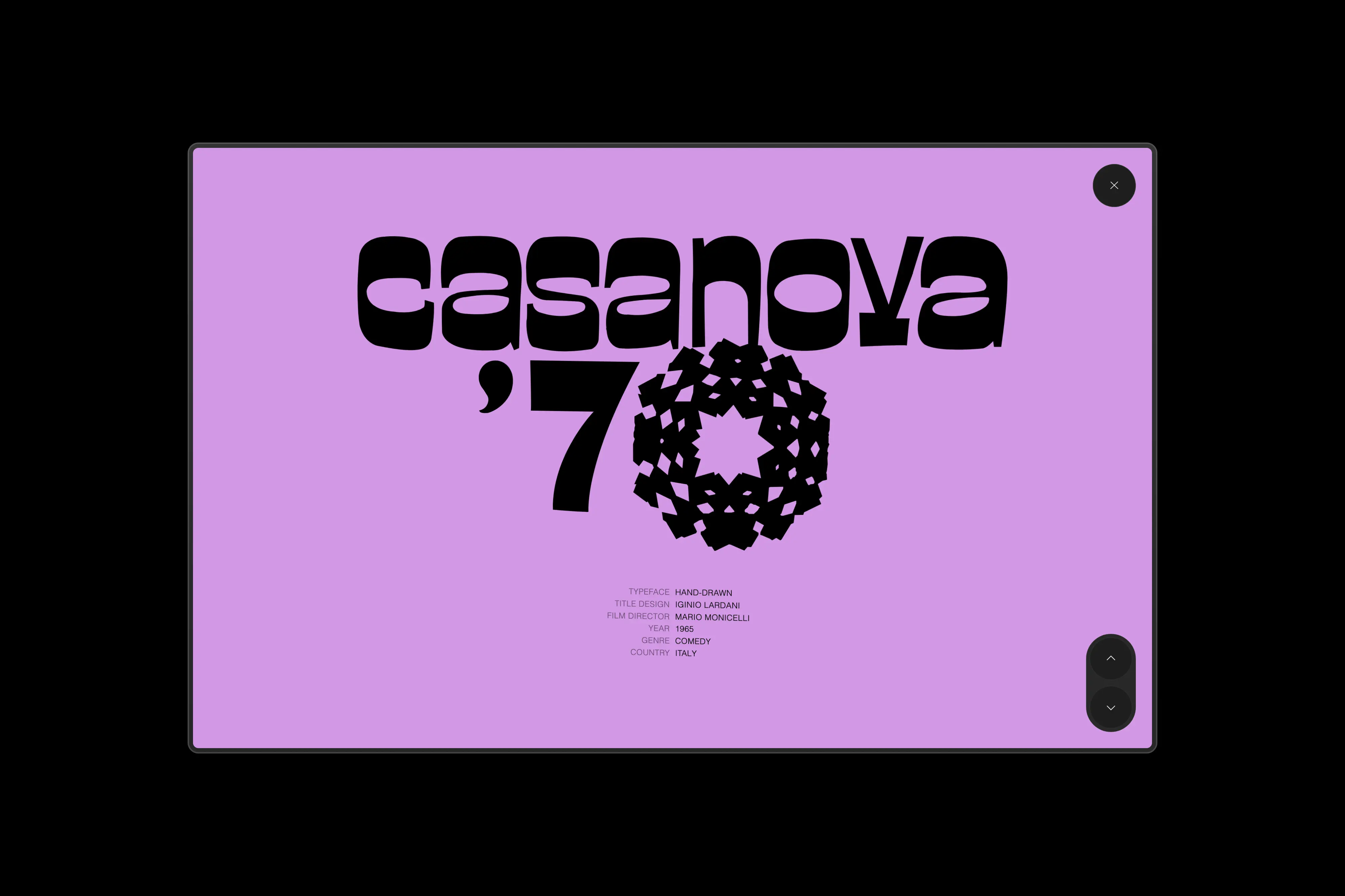 Cinema Typography