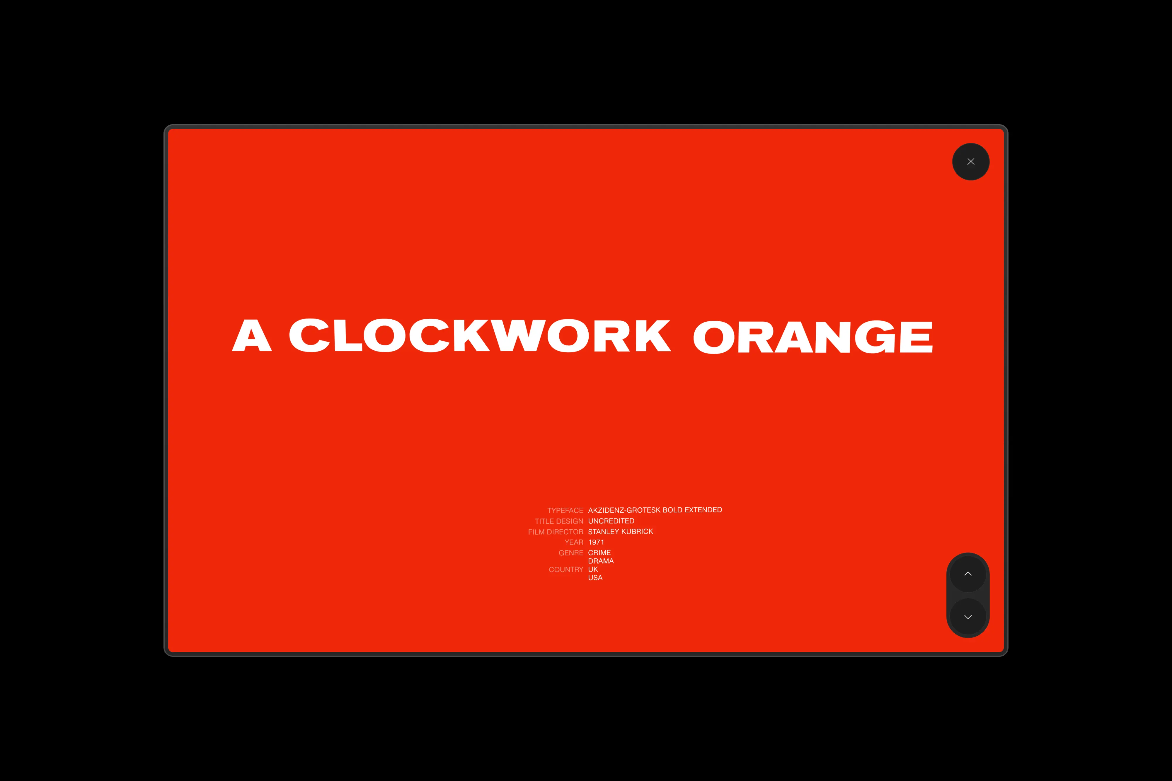 Cinema Typography