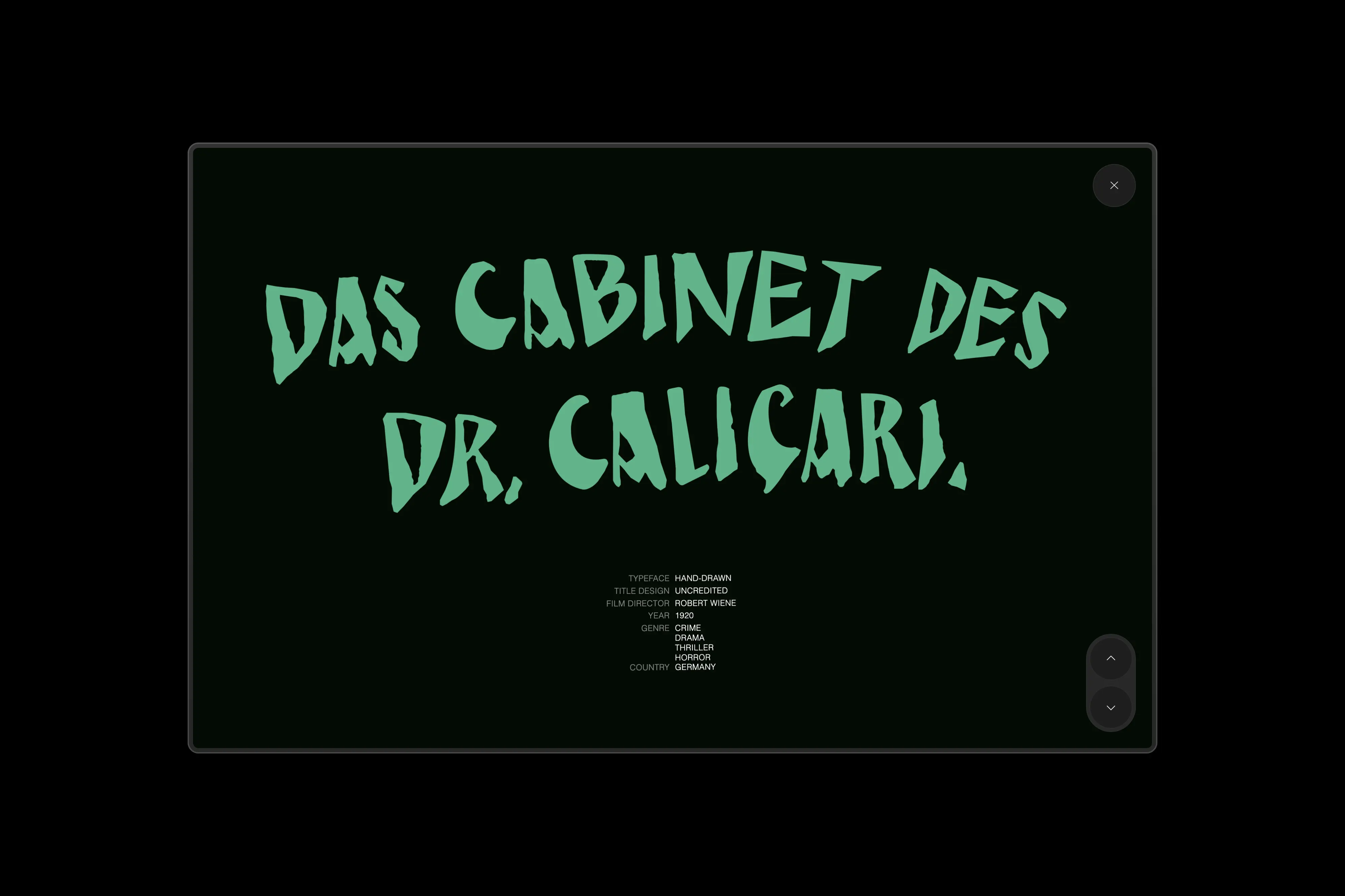 Cinema Typography